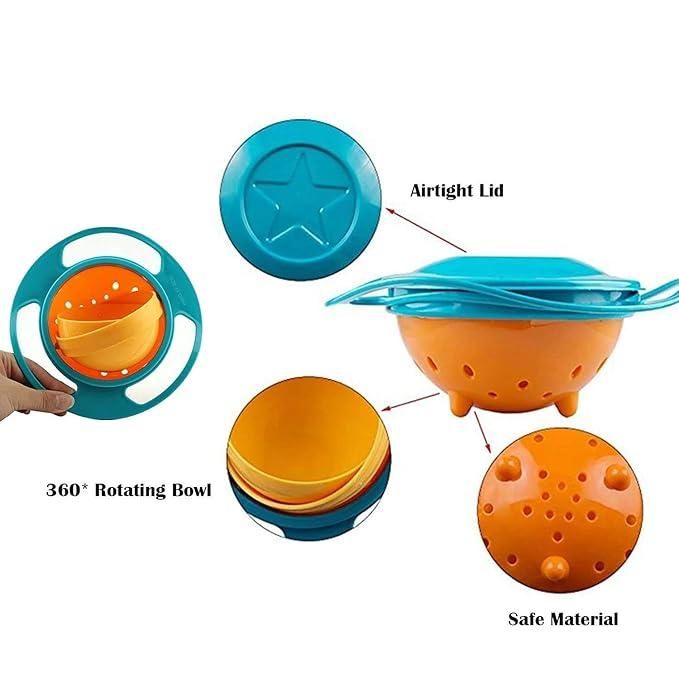 360 Degree Rotation Food Bowl - PrabhStudio3931v9 - wm360 Degree Rotation Food Bowl