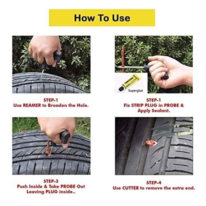 6 - in - 1 Universal Tubeless Tire Puncture Repair Kit - PrabhStudio3931v9 - wm6 - in - 1 Universal Tubeless Tire Puncture Repair Kit