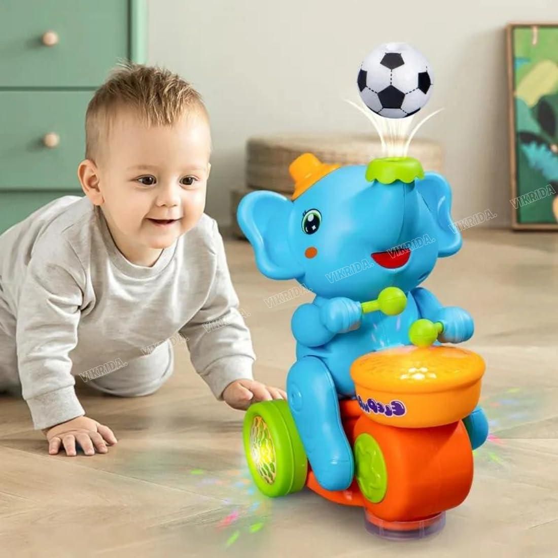 Baby Elephant Toy - PrabhStudio3931v9 - wmBaby Elephant Toy