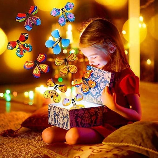 Exploding Flying Butterfly Magic Wind Up Toy ( Pack of 15) - PrabhStudio3931v9 - wmExploding Flying Butterfly Magic Wind Up Toy ( Pack of 15)